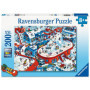 Puzzle XXL Ravensburger - Sports d'Hiver pour Enfants à Partir de 8 Ans - 200 Pièces