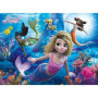 Puzzle Enfant XXL - Le Monde Magique des Sirènes Suprêmes - 200 Pièces