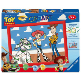 Kit de Peinture par Numéros Toy Story - Ravensburger CreArt Kids 18x24cm