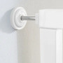 Barrière de Sécurité Bébé ROBA - Ajustable de 62 à 105 cm - Blanc