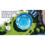 Kit Piscine Hors Sol Ronde en Acier GRE Ø260 cm avec Filtre et Échelle