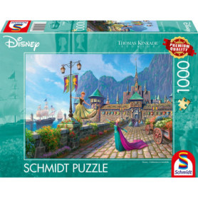Puzzle Disney La Reine des Neiges - Célébration à Arendelle - 1000 pièces