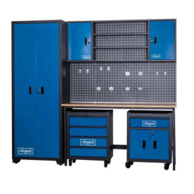 Atelier modulable GWS08 de Scheppach pour un espace de travail optimisé