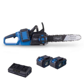 Tronçonneuse sans fil SCHEPPACH BC-CS355Duo-X avec 2 batteries 4Ah