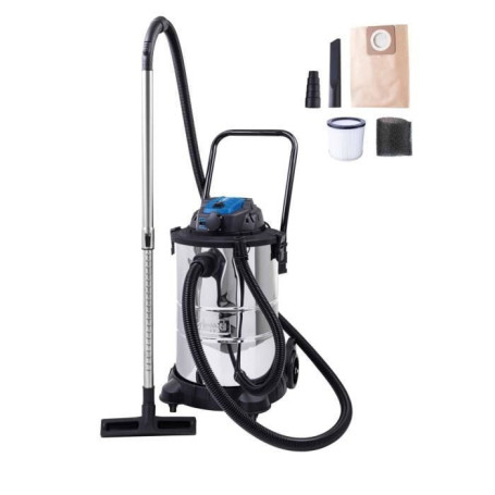 Aspirateur industriel SCHEPPACH VC50 - 1400 W avec cuve inox 50L