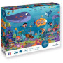 Puzzle La Vie Sous La Mer - 36 Pièces Toucher Soyeux