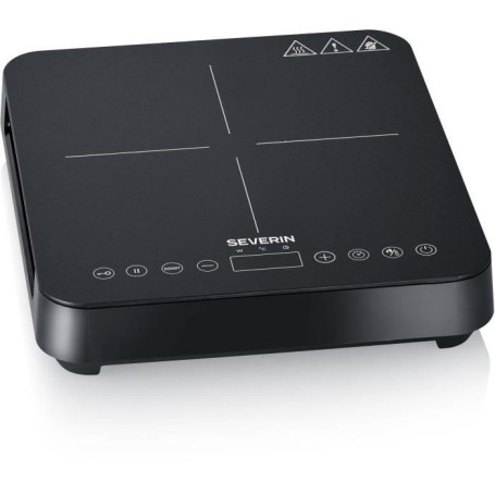 Plaque de cuisson induction SEVERIN KP9190 - 2000W, 10 niveaux de puissance