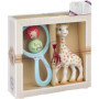 Coffret Naissance Élégant Sophie la Girafe avec Hochet Swing