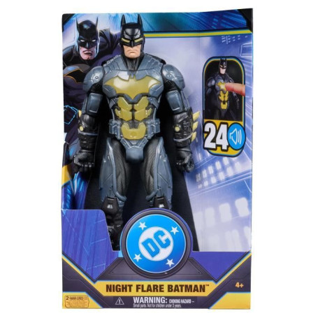 Figurine Deluxe Batman Furtif avec Sons et Lumières