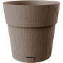 Pot de Fleur Ethica Taupe 2L avec Réserve d'Eau - 40 cm