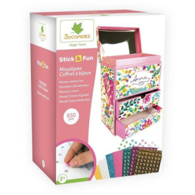 Coffret de Bijoux 3D Mosaiques Stick'N Fun - SYCOMORE