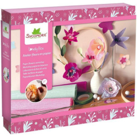 Lovely Box SYCOMORE - Atelier Fleurs en Papier pour Enfants