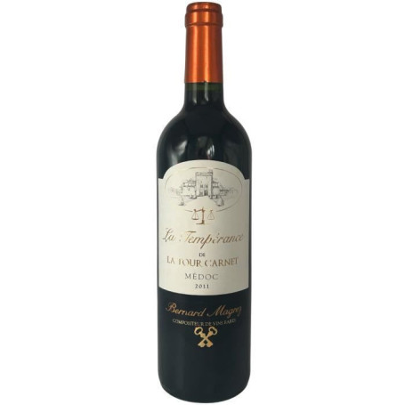 Château La Tour Carnet Cuvée La Tempérance 2011 - Vin Rouge de Bordeaux