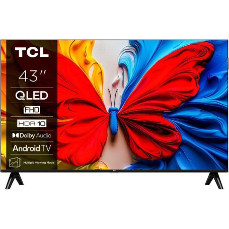 Téléviseur QLED TCL 43S51K - Full HD 43" avec Android TV