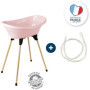 Kit Baignoire Vasco Rose Poudré - Confort et Praticité pour Bébé