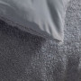 Parure de lit Teddy TODAY - Housse de couette et taies 220x240 cm - Gris uni