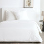 Parure de lit Essential TODAY - Housse de couette 220x240 cm - Effet lavé blanc