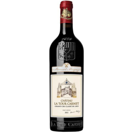 Château La Tour Carnet 2021 - Vin Rouge Haut-Médoc 75cl