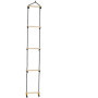 Échelle en bois pour portique TP Toys - Corde noire - 190 à 250 cm