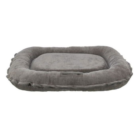 Coussin Orthopédique pour Chien TRIXIE Vital LENNOX - Ovale en Tissu Chenille - 70 x 55 cm - Gris