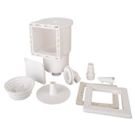 Skimmer Standard Blanc pour Piscines Acier GRE