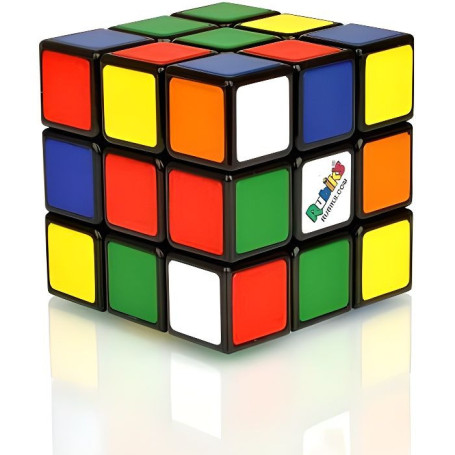 Rubik's Cube 3x3 Multicolore - Casse-tête emblématique pour enfants à partir de 8 ans