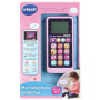 Téléphone Éducatif Emoti'Fun VTECH - Jouet Rose pour Enfants