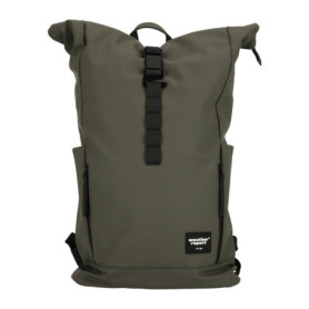 Sac à dos Weather Report Bronze Roll Top Kaki Résistant aux Intempéries
