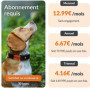 Traceur GPS Étanche pour Chien WEENECT Chien XT