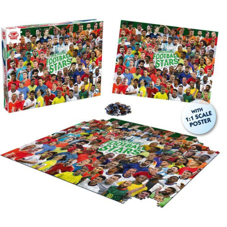 Puzzle 1000 pièces - Stars du Football Mondial 2026