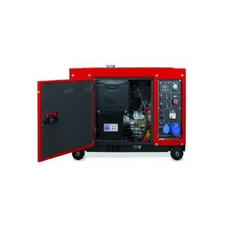 Groupe électrogène diesel silencieux 6300 W avec démarrage électrique