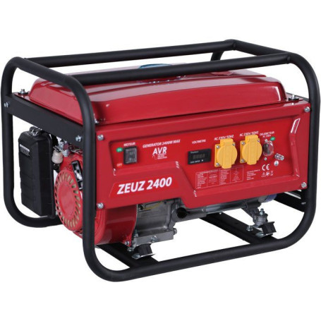 Groupe électrogène essence ZEUZ 2400 W avec réservoir de 15 L