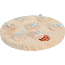 Plateau en Bois pour Friandises - ZOLUX - Jeu d'Occupation pour Animaux