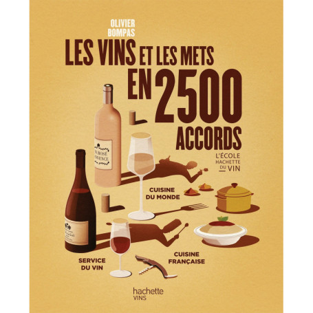 Les vins et les mets en 2500 accords