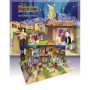 Grand calendrier de l'Avent pop-up des Santons de Provence