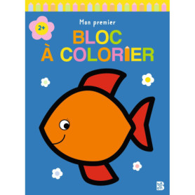 Mon premier bloc à colorier - Poisson