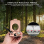 Anbte Boussole de Randonnée avec Cliniomètre Boussole Militaire Professionnelle avec Sac de Transport pour Chasse, Camping, Acti