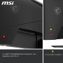 MSI MAG 275CQF E18 Écran Gaming incurvé 27" WQHD - Dalle Rapid VA 1500R 2560 x 1440, 180 Hz / 0,5 ms, HDR Ready, AMD FreeSync™, 