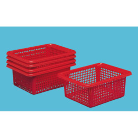 5 exemplaires Paniers plastique