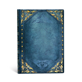 Carnet à couverture rigide Plume de Paon - Midi - Ligné - 144 p.
