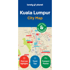 Kuala Lumpur City Map 2ed -anglais-