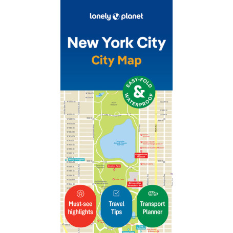 New York City Map 2ed -anglais-