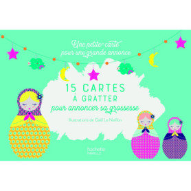 15 Cartes à gratter pour annoncer sa grossesse