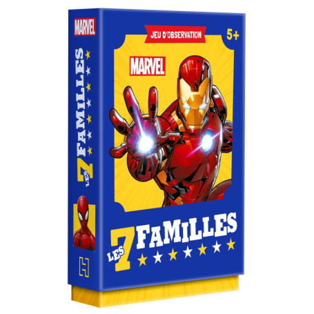 MARVEL - Jeu de cartes - 7 familles