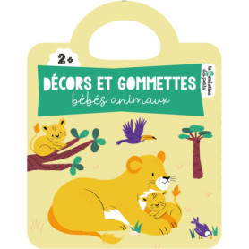 Décors et gommettes - bébés animaux