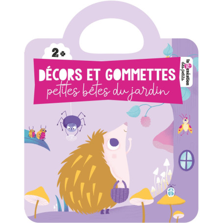 Décors et gommettes - petites bêtes du jardin