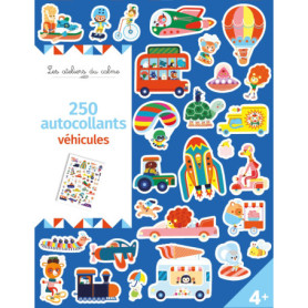 250 autocollants - véhicules