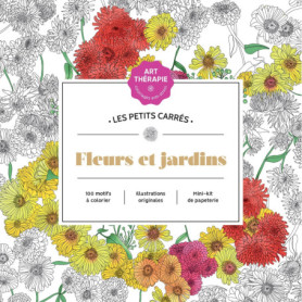 Les petits carrés d'Art-thérapie Fleurs et jardins