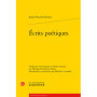 Écrits poétiques