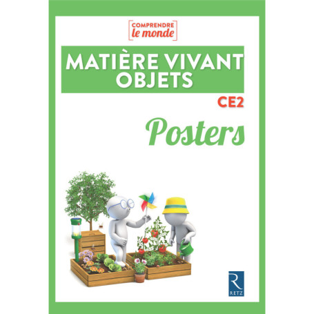 Posters Matière vivant, objets CE2